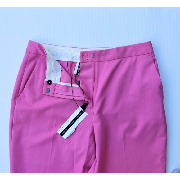 Topshop Women’s Pink Straight Leg Work Pants Size 8 US - Picture 7 of 10